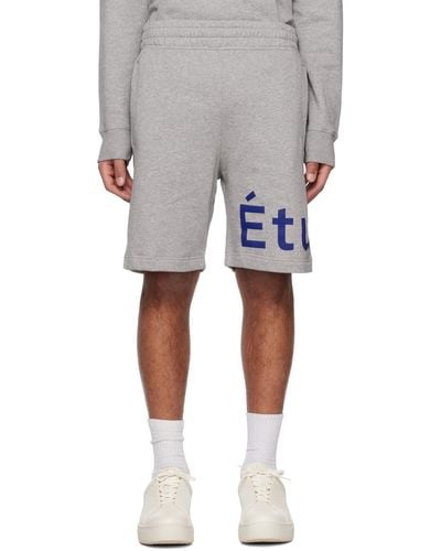 Etudes Studio Études short tempera gris