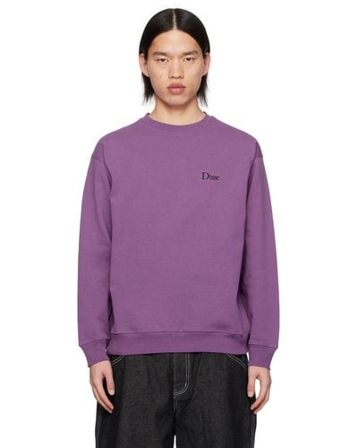 Dime Classic Sweatshirt - Purple
