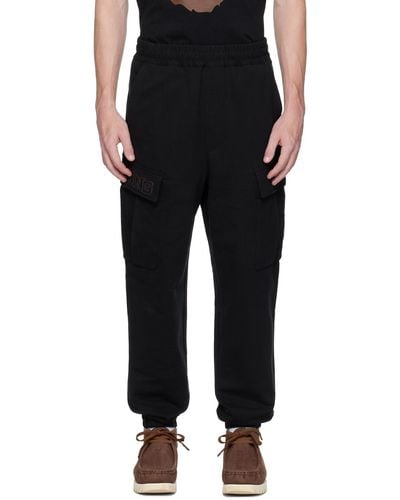 A Bathing Ape Relaxed Fit Cargo Trousers - Black