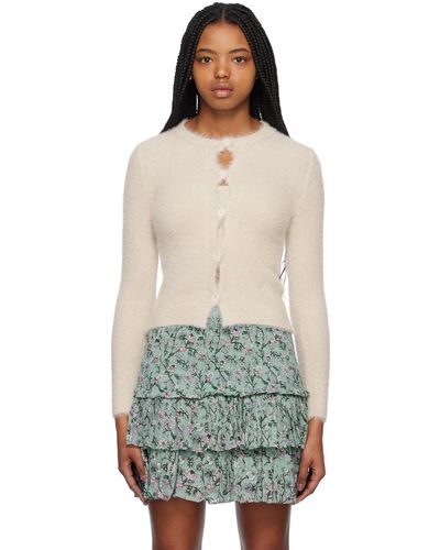 Isabel Marant Off-white Olena Cardigan - Multicolour