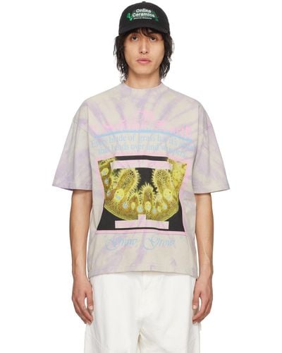 ONLINE CERAMICS 'the Smiling Earth' T-shirt - Multicolor