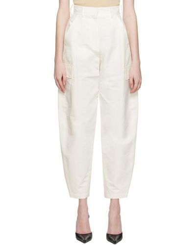 LVIR Flap Pocket Trousers - White