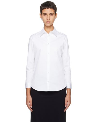 The Row Chemise petra blanche
