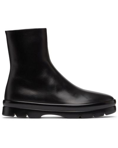 The Row Billie Ankle Boots - Black