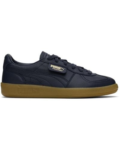 PUMA Palermo Leather Sneakers - Blue