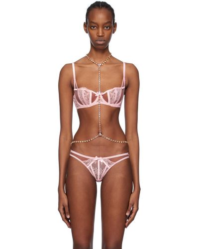 Agent Provocateur Rose Zaylee Body Chain - Black