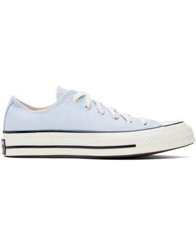 Converse Blue Chuck 70 Low Top Trainers - Black