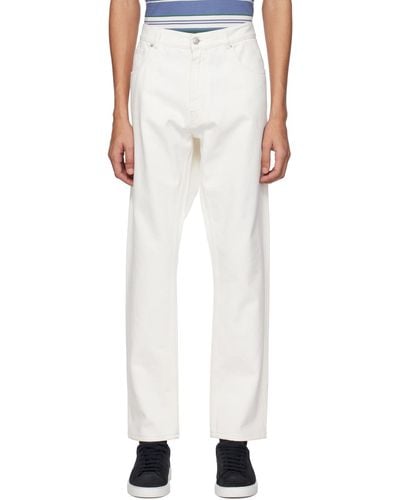 Norse Projects White Slim Jeans