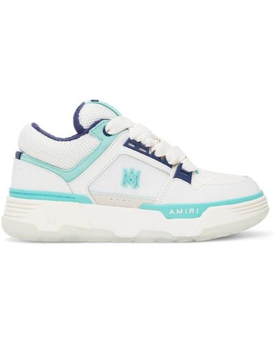 Amiri White & Blue Ma-1 Sneakers - Black