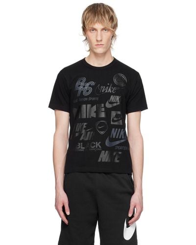 COMME DES GARÇON BLACK Comme Des Garçons Nike Edition T-Shirt - Black