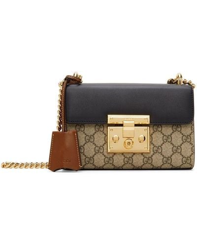 Gucci padlock chain clearance bag