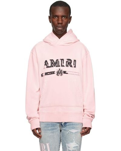 Amiri Men Pink Sweater
