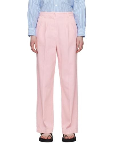 A.P.C. Tressie Trousers - Pink