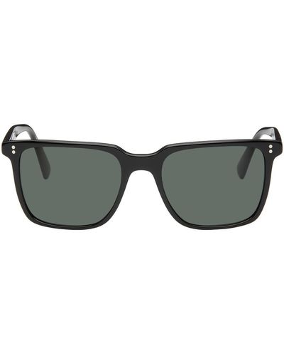 Oliver Peoples Lunettes de soleil lachman noires