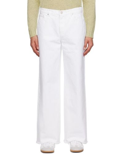 RECTO. Wide-leg Jeans - White