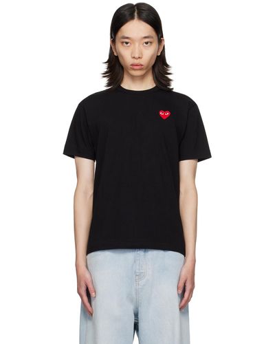 Comme Des Garcons Play Black Heart Blue Eyes T Shirts for Men Up to 43 off Lyst