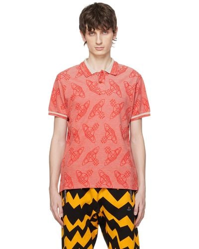 Vivienne Westwood Red Classic Polo - Orange