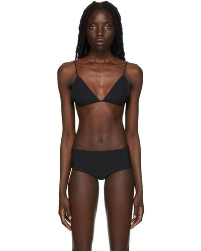 The Row Ssense Exclusive Fotini Bikini Top - Black