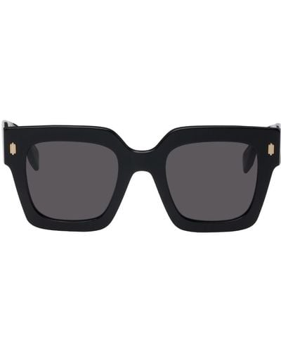 Fendi Lunettes de soleil rom noires