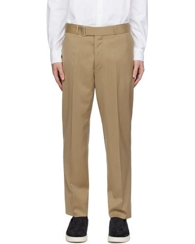 Officine Generale Tan Hoche Trousers - Natural