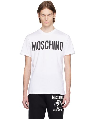 Moschino ロゴプリント Tシャツ - ホワイト