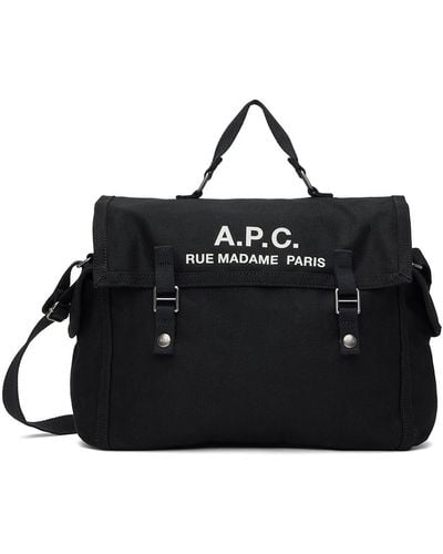 A.P.C. Recuperation Bag - Black