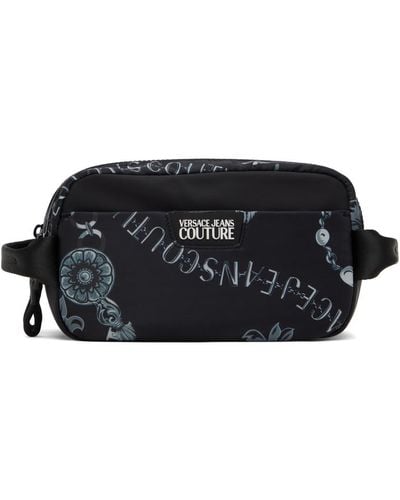 Versace Jeans Couture Black Chain Couture Vanity Pouch