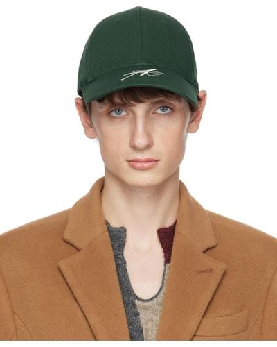Adererror Embroidered Cap - Green