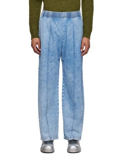 Acne Studios Blue Faded Jeans