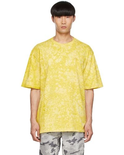 Feng Chen Wang Cotton T-shirt - Yellow
