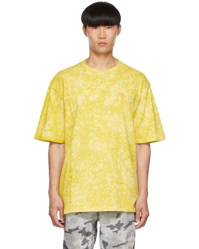 Feng Chen Wang T-shirt jaune en coton