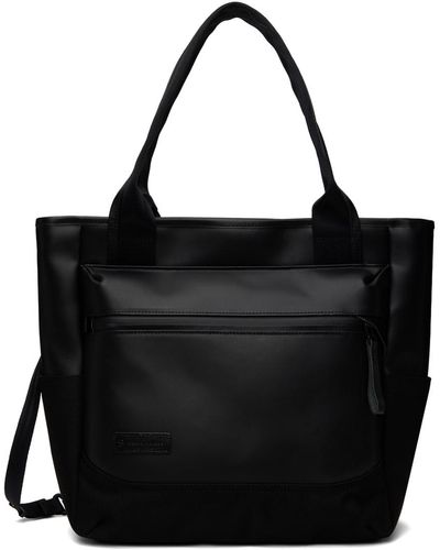 master-piece Smooth Leather Tote - Black
