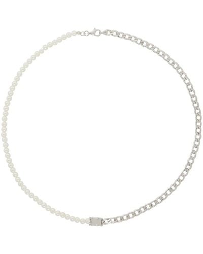 ALAN CROCETTI Mix Unity Curb Chain Necklace - Metallic