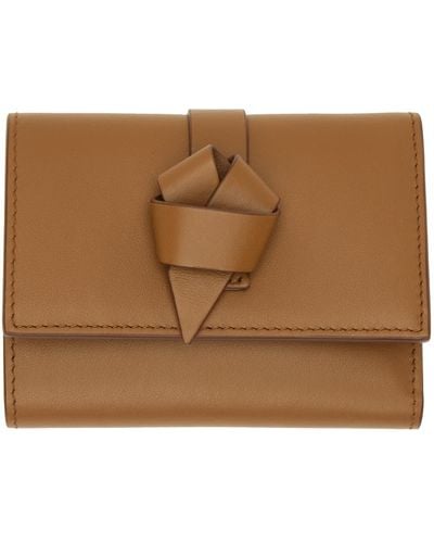 Acne Studios Brown Musubi Wallet - Black