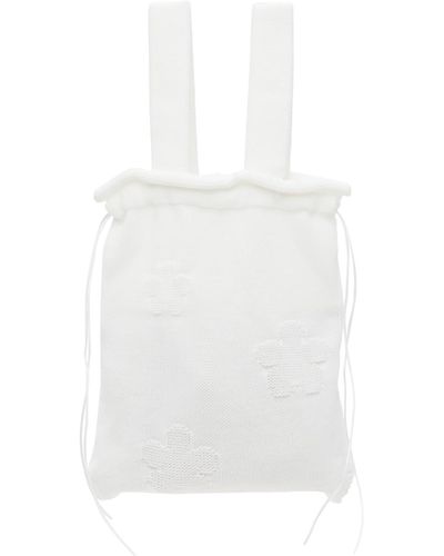 Cecilie Bahnsen Sac ute blanc