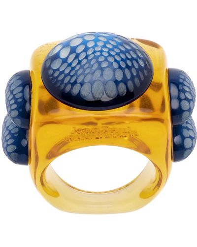 Jean Paul Gaultier La Manso Edition Submarine Ring - Blue