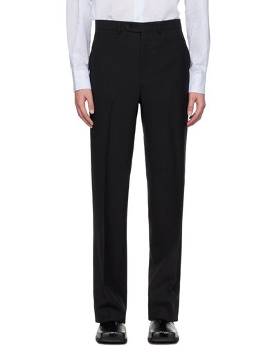 Husbands Tailored Trousers - Black