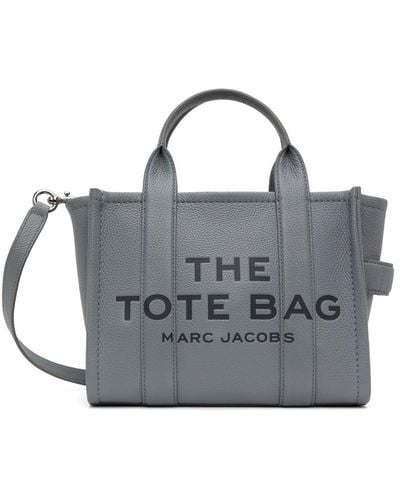 Marc Jacobs グレー The Leather Small Tote Bag トートバッグ