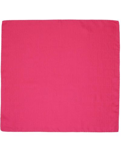 Moschino Foulard carré rose