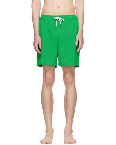 Polo Ralph Lauren Green Traveller Swim Shorts