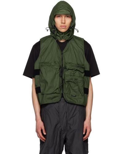 NEMEN Coated Vest - Green