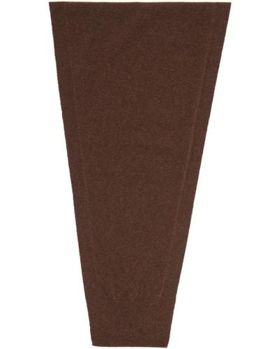 Lemaire Brown Wrap Scarf