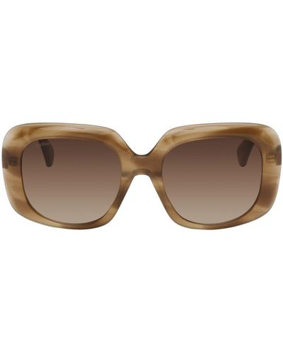 Max Mara Rectangular Sunglasses 公式ウェブストア - clubzeta.cl