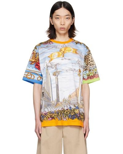 Moschino Multicolour Printed T-shirt