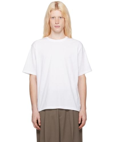 Studio Nicholson T-shirt bric blanc