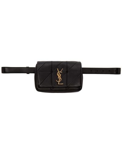 Saint Laurent Sac-ceinture noir Jamie