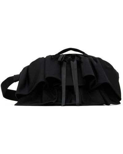 Simone Rocha Black Ruffled Bag