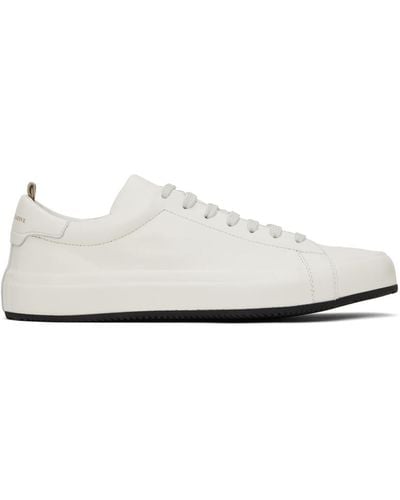 Officine Creative White Easy 001 Sneakers - Black