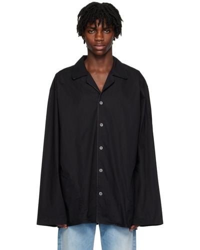 Acne Studios Button Up Shirt - Black