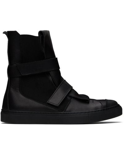 Nicolas Andreas Taralis Velcro Strap Sneakers - Black